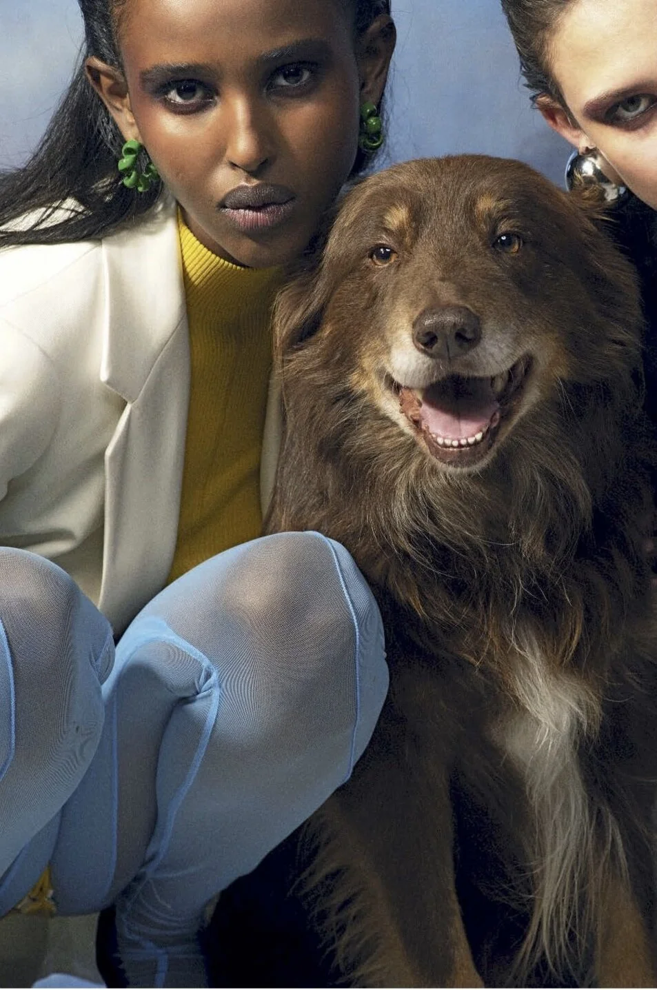 Ifrah Quaasim, Zoe Petit by Heji Shin Vogue Italia January 2021